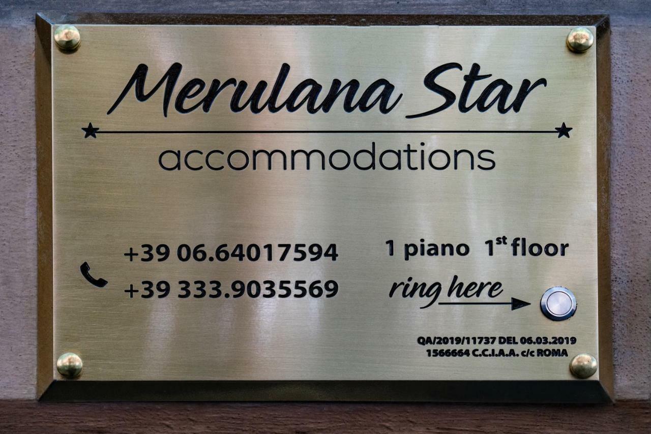Merulana Star Rzym Zewnętrze zdjęcie